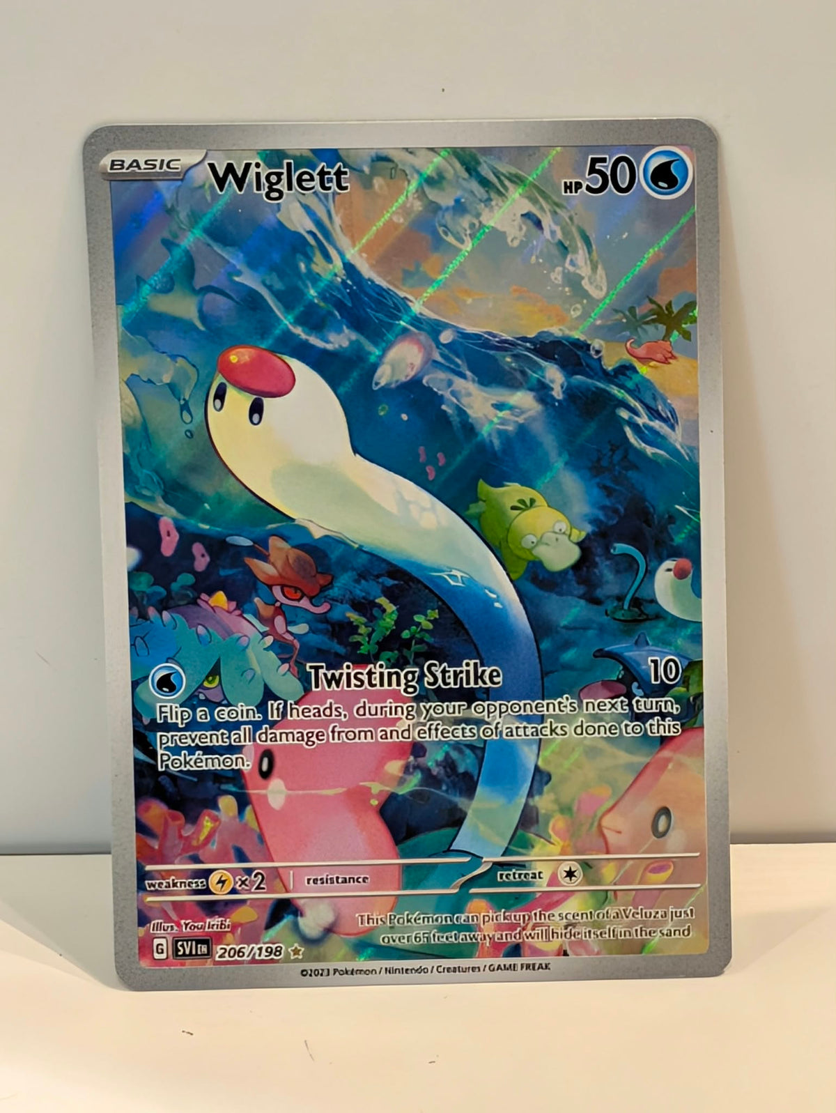 Pokemon TCG Wiglett (SVI 206)