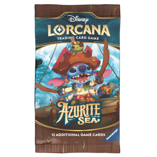 Lorcana TCG Azurite Sea Booster Pack
