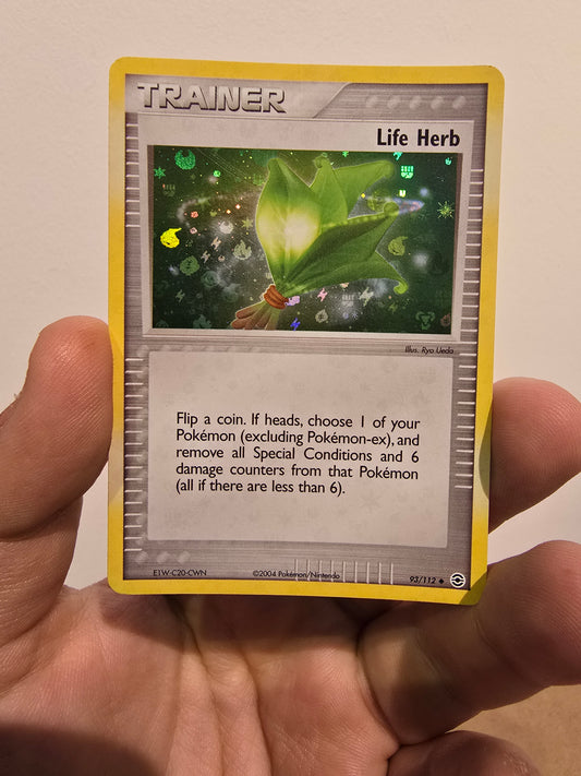 Pokemon TCG Life Herb Holo 93/112