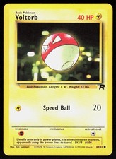 Pokemon TCG Voltorb (TR 69) Light Play Damage