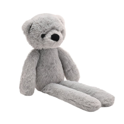 Ste the Plush Long Leg Grey Teddy Bear 30 cm