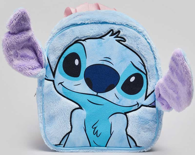 Stitch Mini Faux Fur Backpack