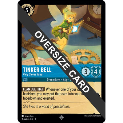 Lorcana TCG - Stitch & Tinkerbell - Holo Sealed Set (Oversized)