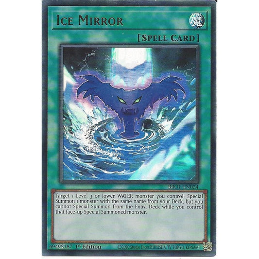 Yu-Gi-Oh! TCG Ice Mirror BROL-EN024 (1st Edition)