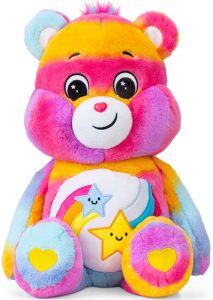 Basic Fun Care Bears Funshine Bear Glitter Belly | One Size | Toys - Plush Plush Dolls | Glitter