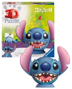 Puzzle 3D Ball 72 p - Disney Stitch, Puzzles 3D Ronds